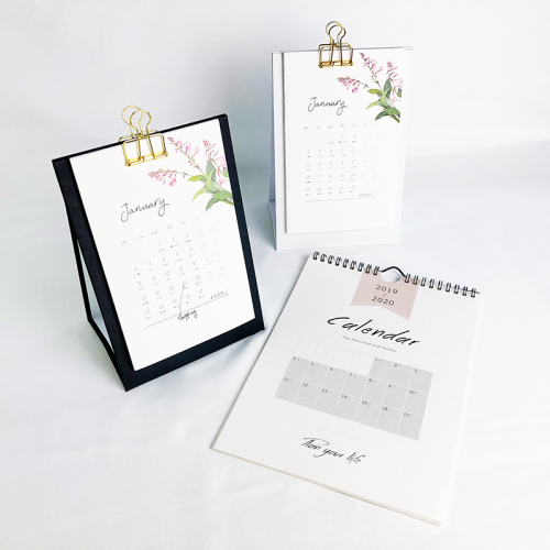 2021 Custom Printing Desktop Calendar Desk Table Monthly Calendar