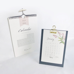2021 Custom Printing Desktop Calendar Desk Table Monatskalender