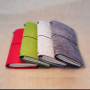 Wool Felt Soft Cover Notebook With Elastic Band