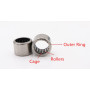 HK series radial load drawn cup needle roller bearing HK1616 bearing