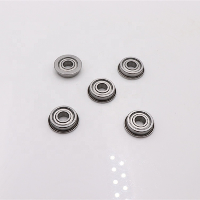 Deep groove ball bearing ballbearing bera soporte palier bearing 3*8*4mm F693zz small flanged bearing f693