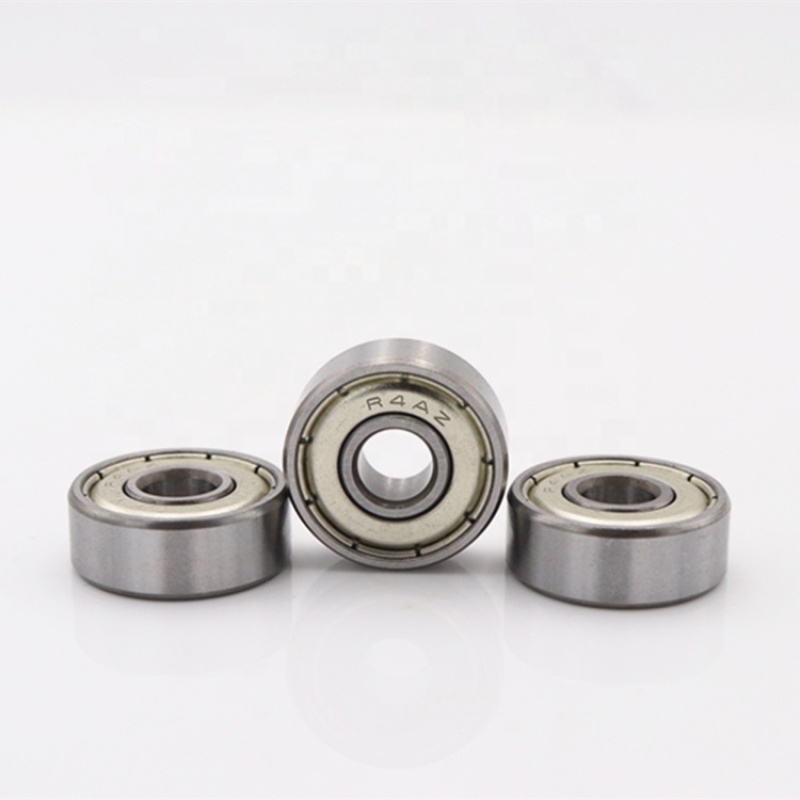 6.35*19.05*7.142mm Miniature deep groove ball bearing R4AZZ R4A ZZ R4A-2RS