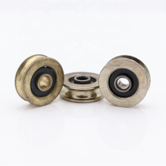 nonstandard steel iron u groove track roller bearing stainless u groove bearing u groove roller bearing