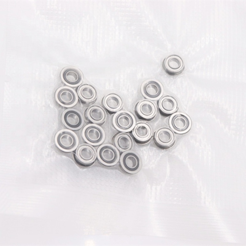 High precision stainless steel ball Bearing FR144ZZ SFR144ZZ Flange Bearing for inch bearing 3.175*6.35*2.78mm