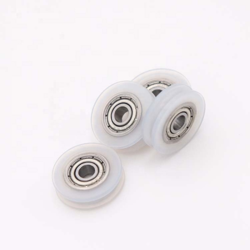 4-17.5-5mm 604 U groove Small plastic pulley  mini pulley nylon pulley