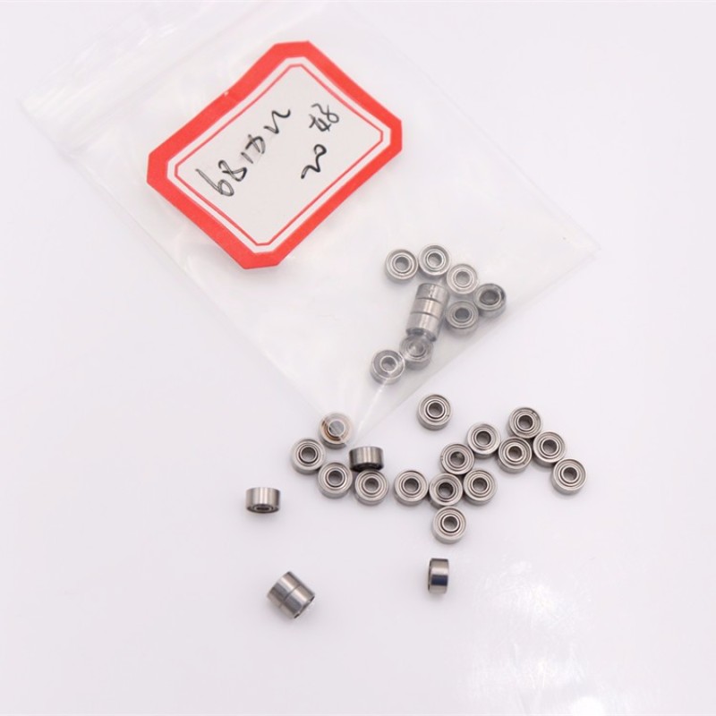 High precision 681 bearing micro ball bearing 1x3x1 mm bearing 681 681XZZ for fingerboard bearing wheels