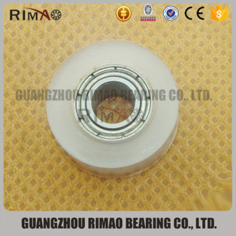 5-15.7-4.5mm MR105zz bearing V groove nylon plastic pulley small pulley for sale