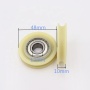 6001 bearing nylon cable pulley wheels with bearings