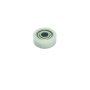 flat surface bearings nylon shower pulley small plastic ball bearing wheel
