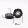 625 bearing small plastic track roller wheels for sliding doors wardrobe