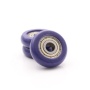 Factory sales nylon pulley bearing 608ZZ carbon steel door & window roller wheel 8*31*9mm