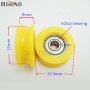 625 ball bearing skateboard wheels inline skates rubber wheel
