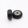 Factory Sale H Groove wheel Nylon Guide Door Roller Wheels 12*60.6*26mm with bearing 6201ZZ