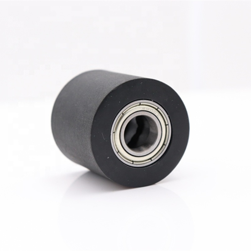 10*30*30mm 6800 zz bearing PU roller pulley for printing machine