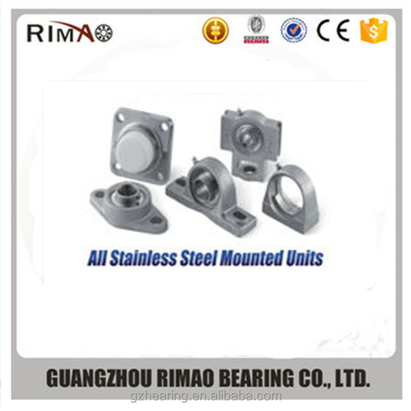 Type of Pillow Block Bearings wth different pillow block bearing parts & bearing house