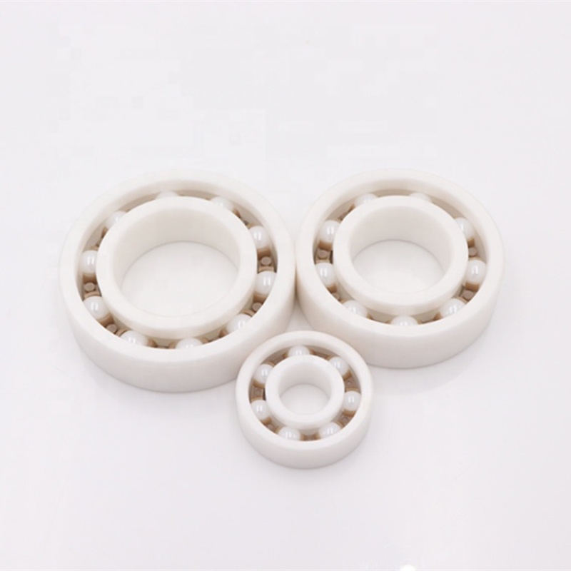 Ceramic Hybrid & Full Ceramic Bearings 6002 ZrO2 full ceramic bearings PTFE PEEK cage available