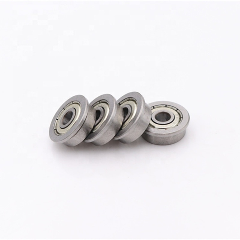 High precision 1cm ball bearing 3*10*4 mm F623ZZ mini flanged bearing