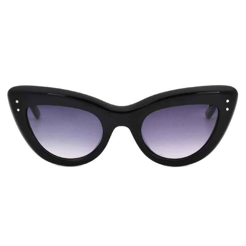 High Fashion Cat Eye Sunglasses Acetate Women Sun Glasses 2021