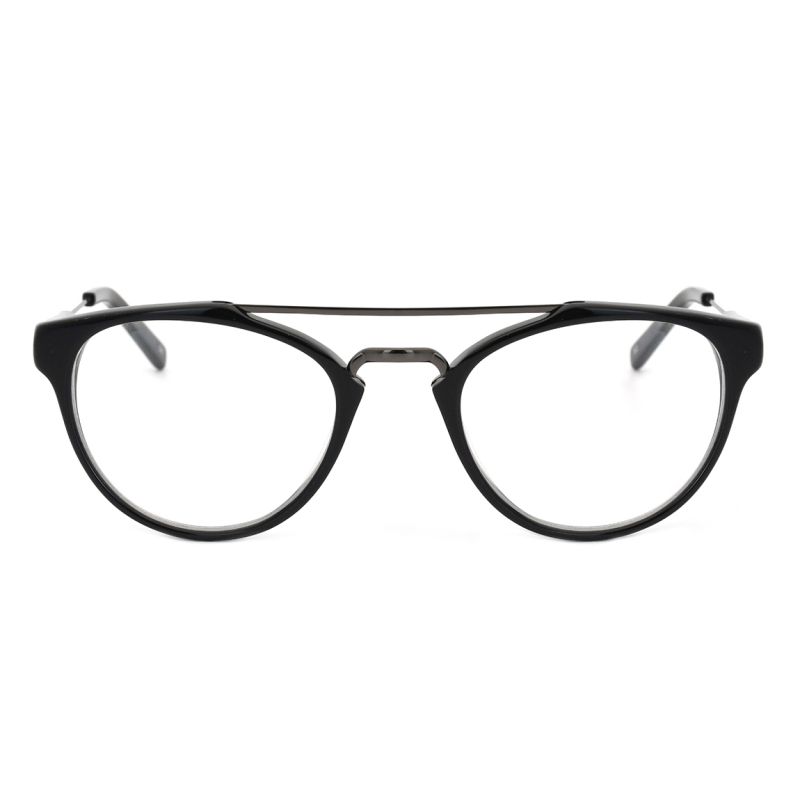 Women Oval Acetate Eyeglasses Metal Frame Optical Eyeglasses Frames Optical Glasses acetate frames