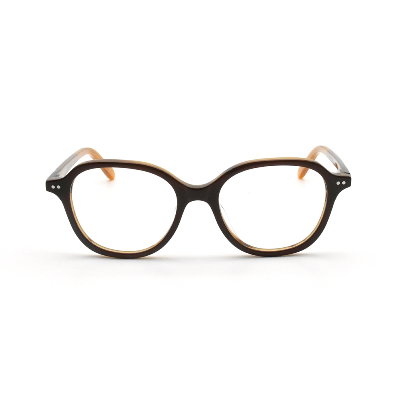 High Quality Eyewear Vintage Oval Women Optical Spectacle Frames Men