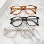 Fashion Designer Vintage Glasses Frames Oval Aceatae Optical Frame