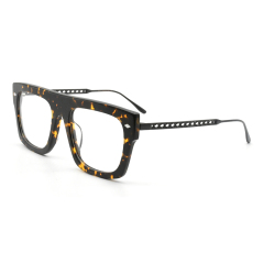 Women Men Optical Frame Square Vintage Retro Eyeglasses Frames