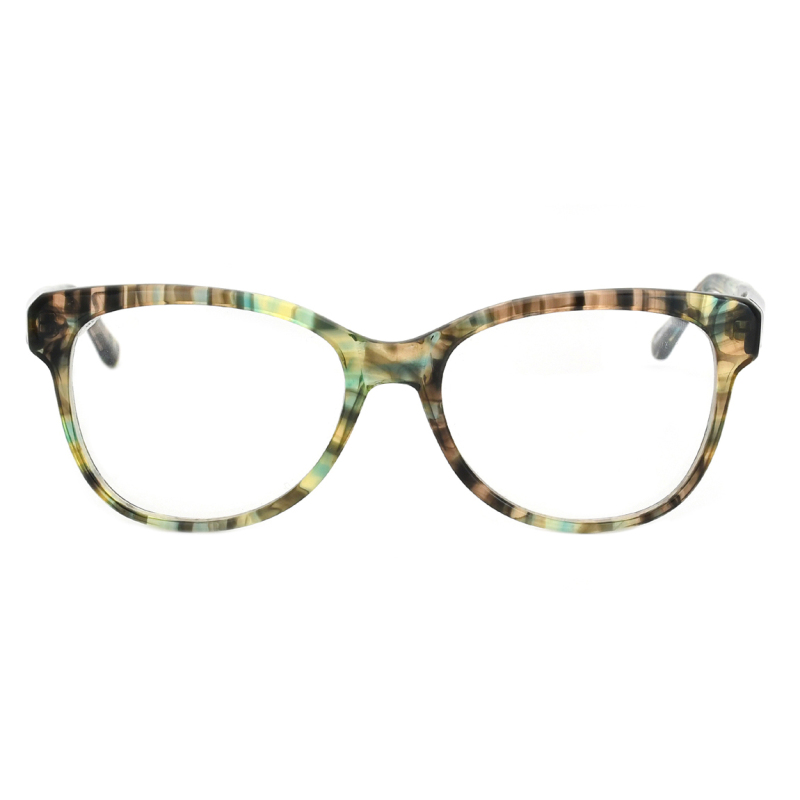 Glasses Women  Round Acetate Eyeglasses Optical Frames  Spectacles Clear Lenses Glasses eyeglasses river optic