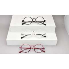 Vintage Round Metal Frame  Eyeglasses Frames Spectacle Frames Glasses Men Optical
