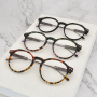 Round  Woman Acetate Optical  Spectacle Eyewear Frames For Glasses Women