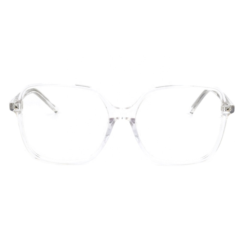 2021 New eyewear Fashion Square Frame Hand-crafted Acetate RXable Optical Frame eyewear frame Women