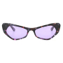 New Fashion Cat Eye Acetate Multilateral UV400 Sunglasses