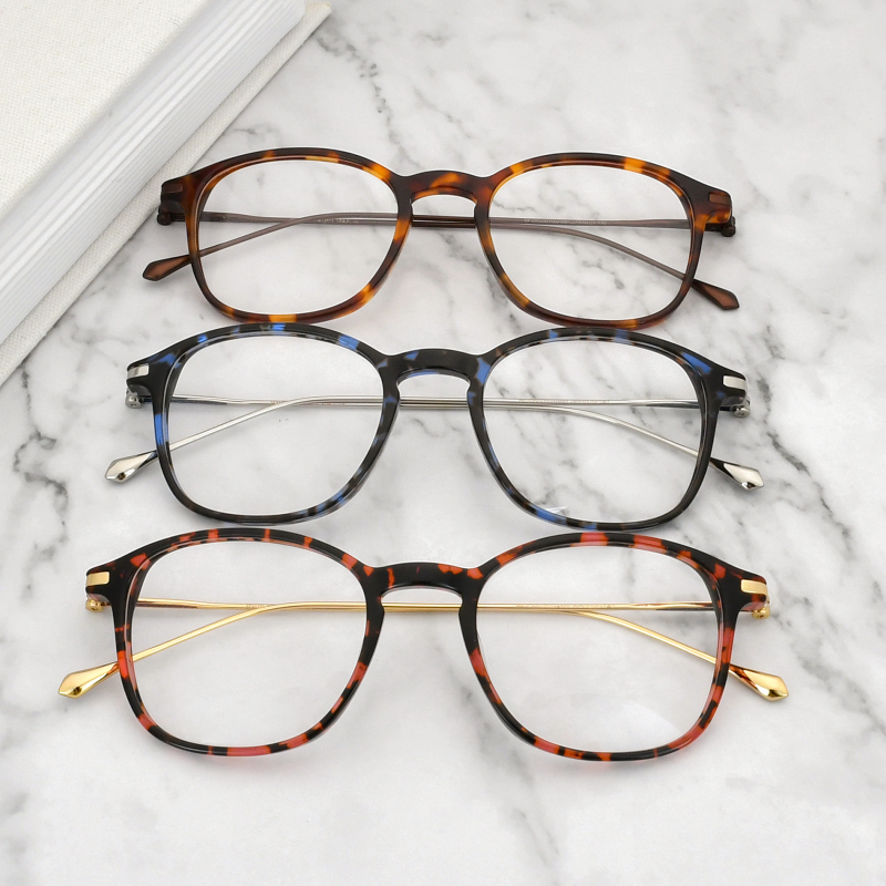 High Quality Woman  Acetate Glasses Manufacturer Optical Frame Eye Frames For Men
