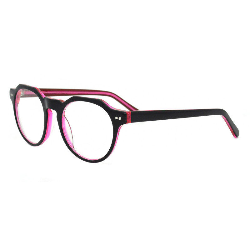 High Quality Two-tone Acetate Glasses frame Women Optical Eyewear