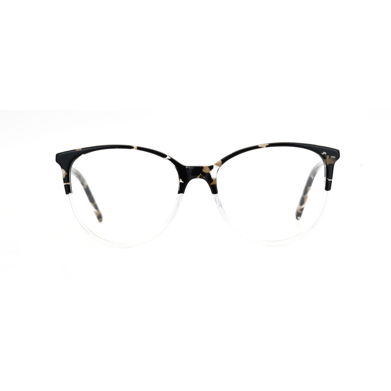 Vintage Men Acetate Frames Optical Rectangle Eyeglasses Clear Lens Eyewear