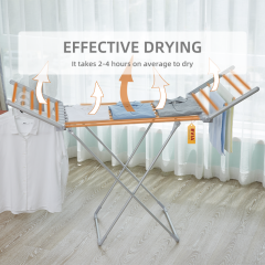 EVIA EV-230 Household Heated Clothes Airer Aluminum Electric Clothes Drying Rack