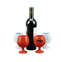 Silicone Goblet Glass