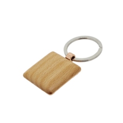 Wood square key buckle