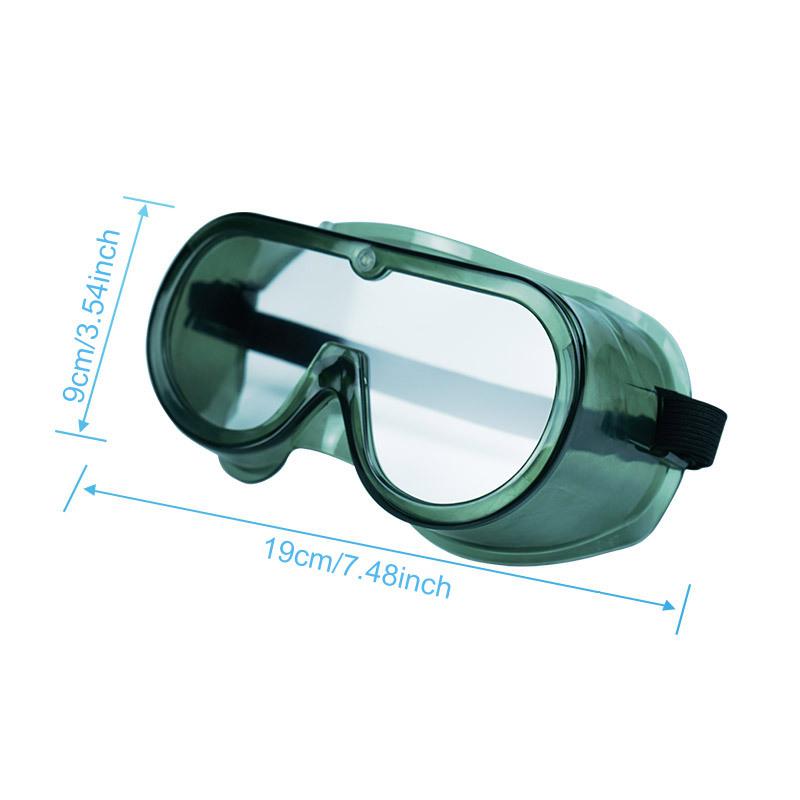 Eyes Protective Glasses Saftey Goggles Anti-fog PET Goggles Self Defense Eye Protective Goggles