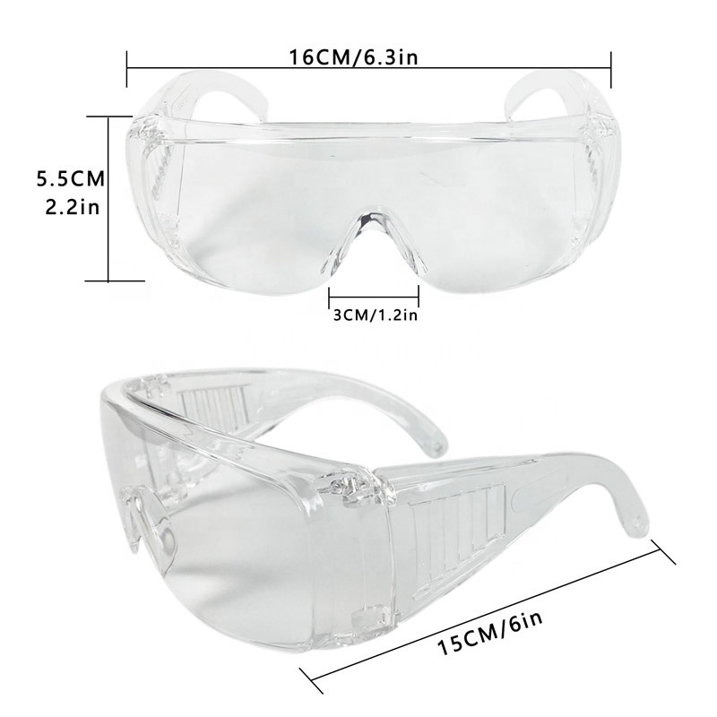 Fashion Goggles Glasses Transparent Protective Goggles Riding goggles anti fog