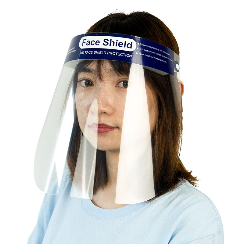 Wholesale Personal Protective Faceshield Anti Fog Acrylic Clear Face Shield