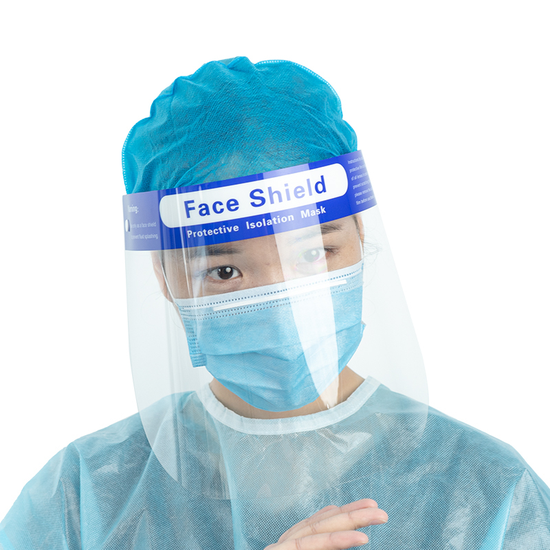 Hot Selling Disposable Face Shield Anti Fog PPE Face Shield Visor Face Shield Custom