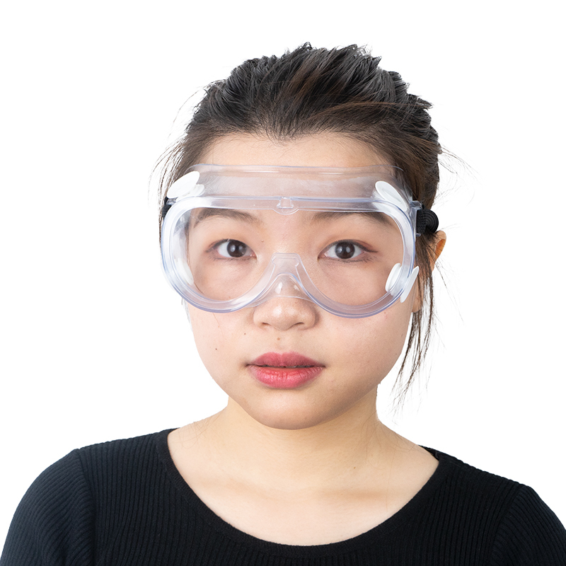 Factory Safety Goggles for Lab Fully enclosed four-hole Goggles Anti-fog Glasses Goggles