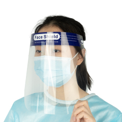 Wholesale UV protective face shield daily face shield adult anti fog faceshields