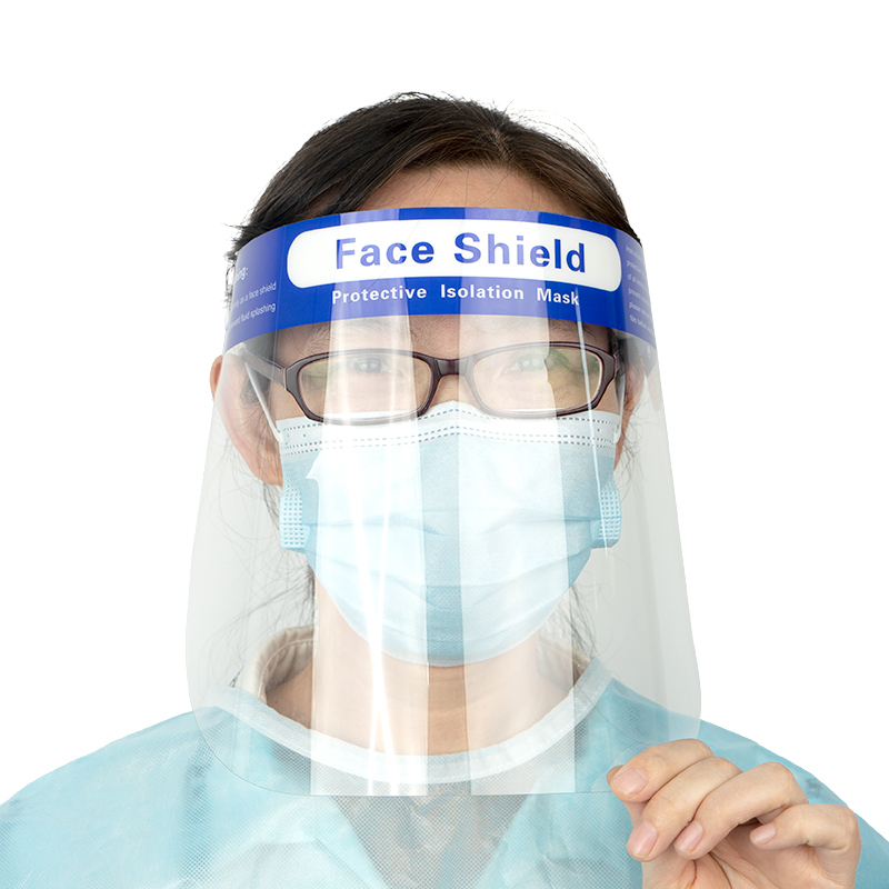 Custom Trendy Face Shields Anti fog Faceshield Factory Offer Face Shield