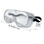 Fully Closed Goggles Safety Splash Proof Goggles Eye Protective Goggles
