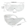 Wholesale dust proof goggles Anti fog blind Goggles transparent protective goggles