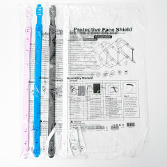 Wholesale Adjustable Faceshield Anti fog Face screen Shield Disposable Plastic Face Shield