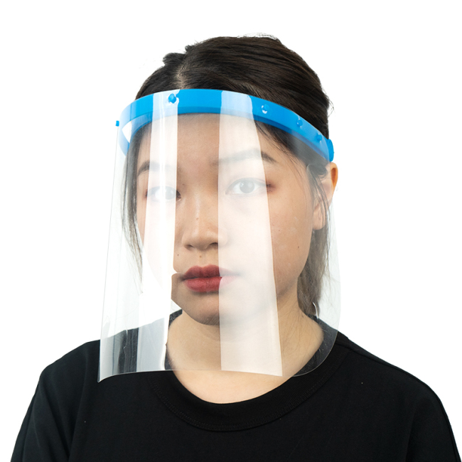Прозрачный щиток для лица, противотуманный прозрачный щиток для лица, защитный регулируемый щиток для лица