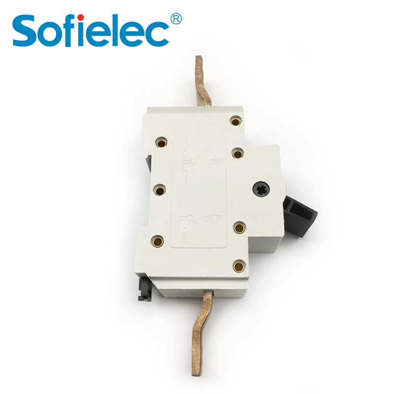 Sofielec 3P 250A distribution board lockable din rail JVD2-250 main isolator switch with terminal shields and phase separator