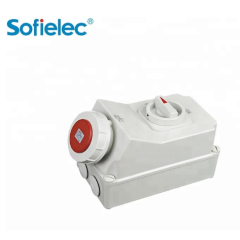 New IP67 Socket industry supply switches and mechanical 3P,4P,5P interlock socket
